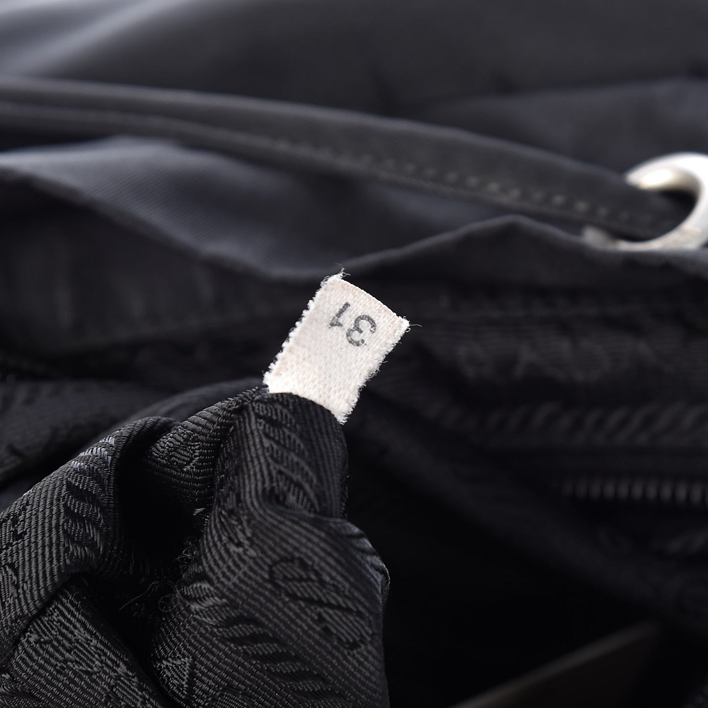 Tessuto Nylon Vela Small Backpack Black
