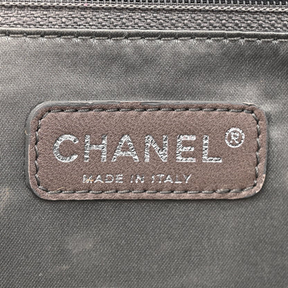 Chanel Vinyl Large Ice Cube Flap Silver 6 of 19