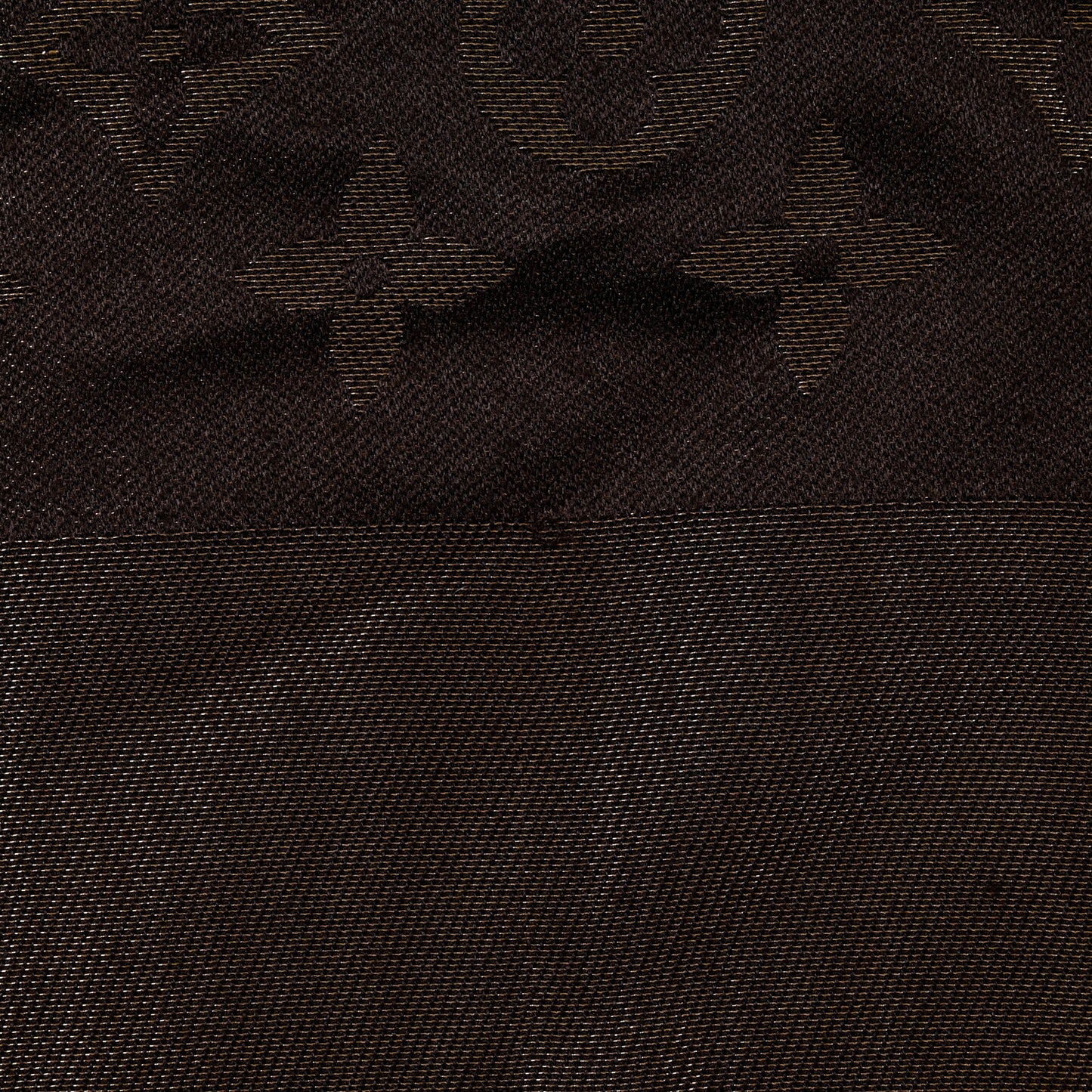 Silk Wool So Shine Monogram Shawl Gold