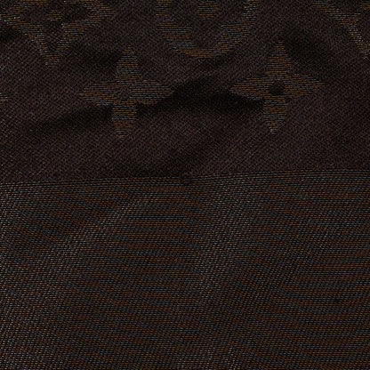 Louis Vuitton Silk Wool So Shine Monogram Shawl Gold 4 of 5