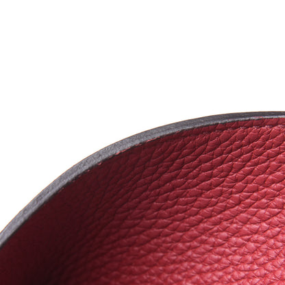 Hermes Taurillon Clemence Jypsiere 28 Rouge Grenat 13 of 14