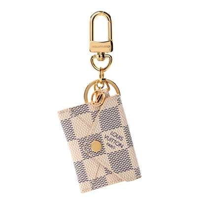 Louis Vuitton Damier Azur Kirigami Pouch Bag Charm Key Holder 1 of 3