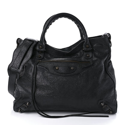 Balenciaga Agneau Classic Hardware Velo Black 1 of 9