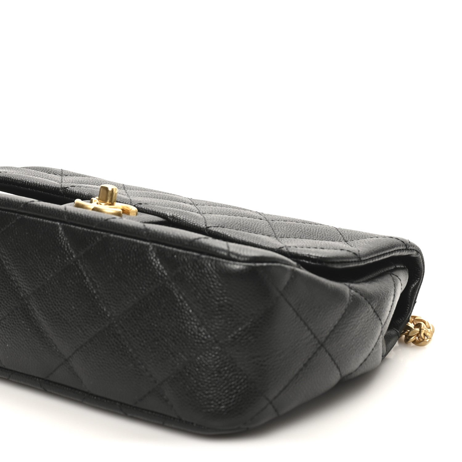 Chanel Caviar Quilted Sweetheart Flap Black 10 of 10