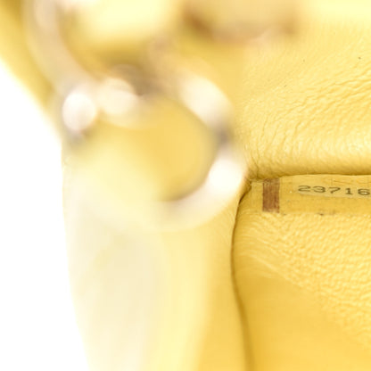 Chanel Lambskin Quilted Mini Rectangular Flap Light Yellow 18 of 19