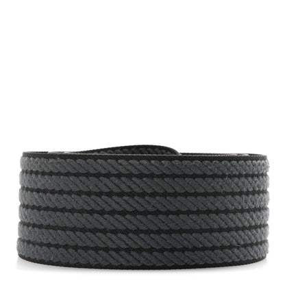 Hermes Toile Epsom 50mm Sangle Cordage Shoulder Strap Black Gris Misty 2 of 5