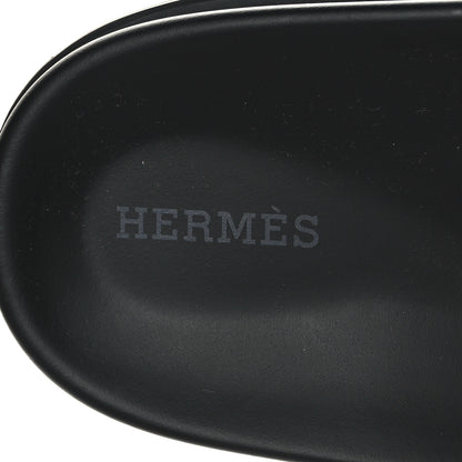 Hermes Suede Goatskin Womens Chypre Sandals 40.5 Toundra Rose Du Desert 7 of 8