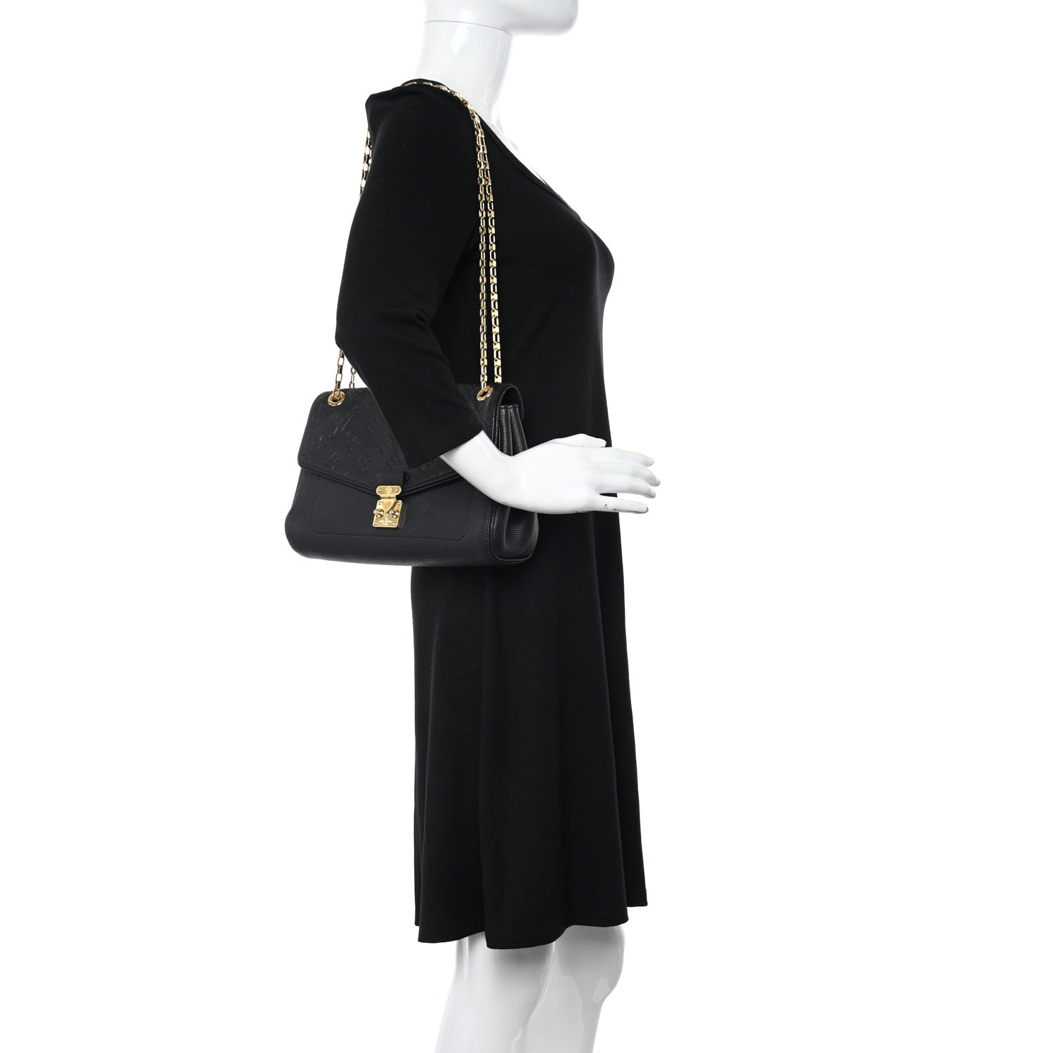Louis Vuitton Empreinte Saint Germain PM Black 2 of 15