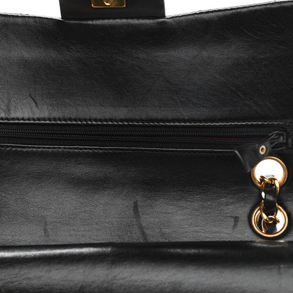 Chanel Lambskin Quilted Small Double Flap Black 12 of 15