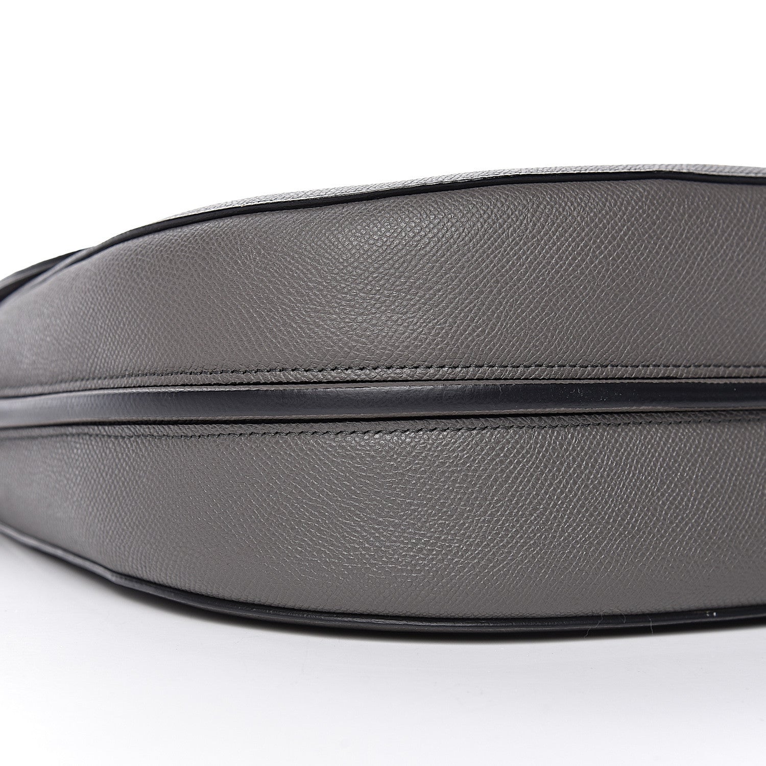Celine Grained Calfskin Medium Trotteur Light Anthracite 9 of 12