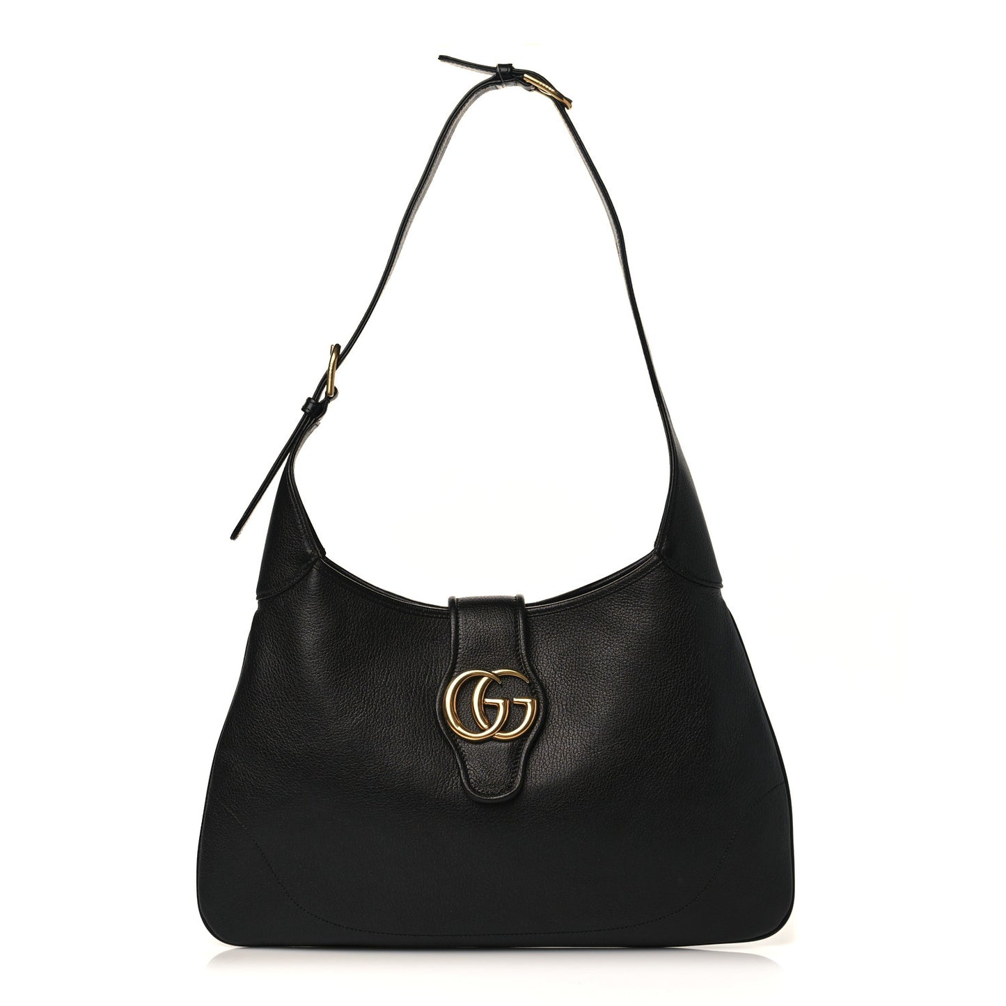 Goatskin Medium Aphrodite Shoulder Bag Black