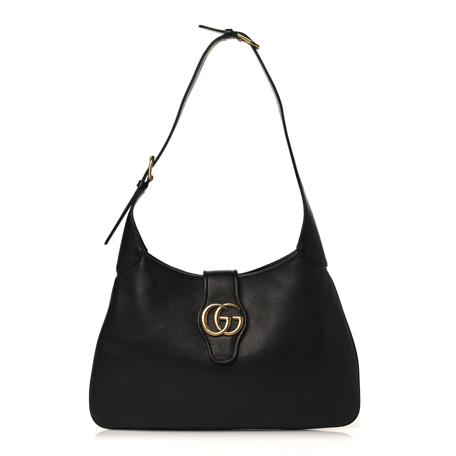 Gucci Goatskin Medium Aphrodite Shoulder Bag Black 1 of 9