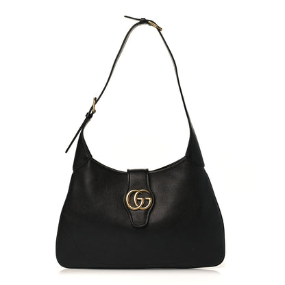 Gucci Goatskin Medium Aphrodite Shoulder Bag Black 1 of 9