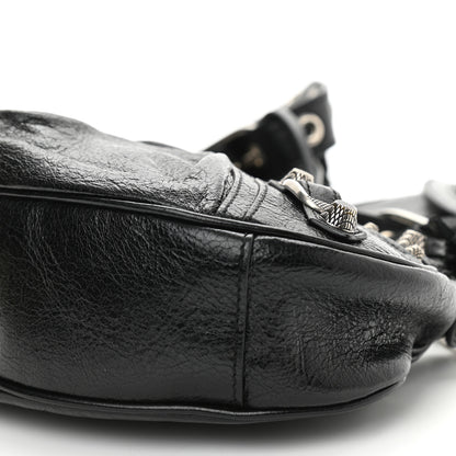 Balenciaga Agneau Arena Le Cagole Shoulder Bag XS Black 10 of 12