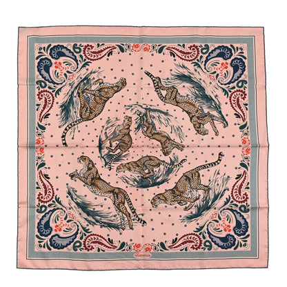 Hermes Silk Guepards Scarf 90 1 of 5