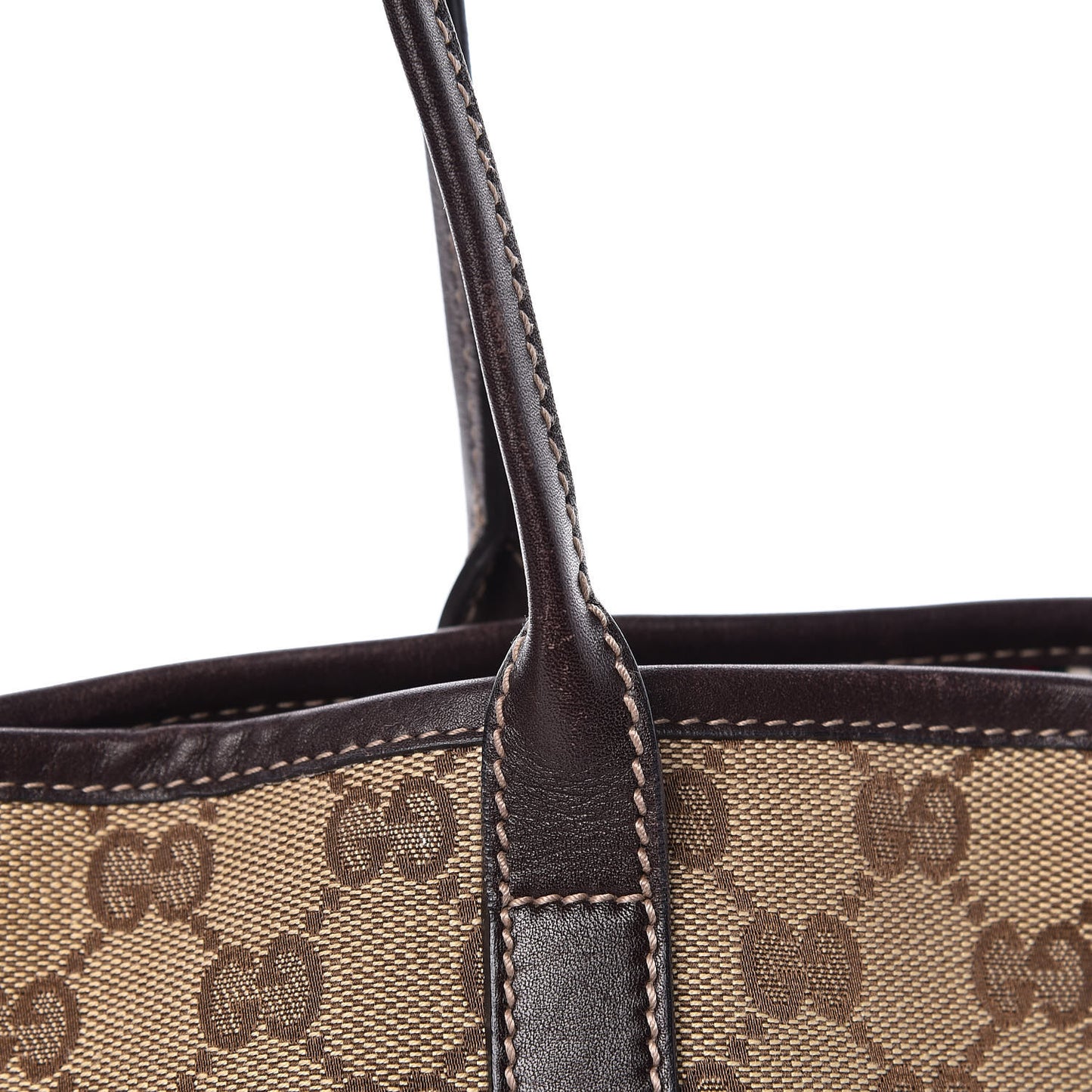 Monogram Medium New Britt Tote Brown