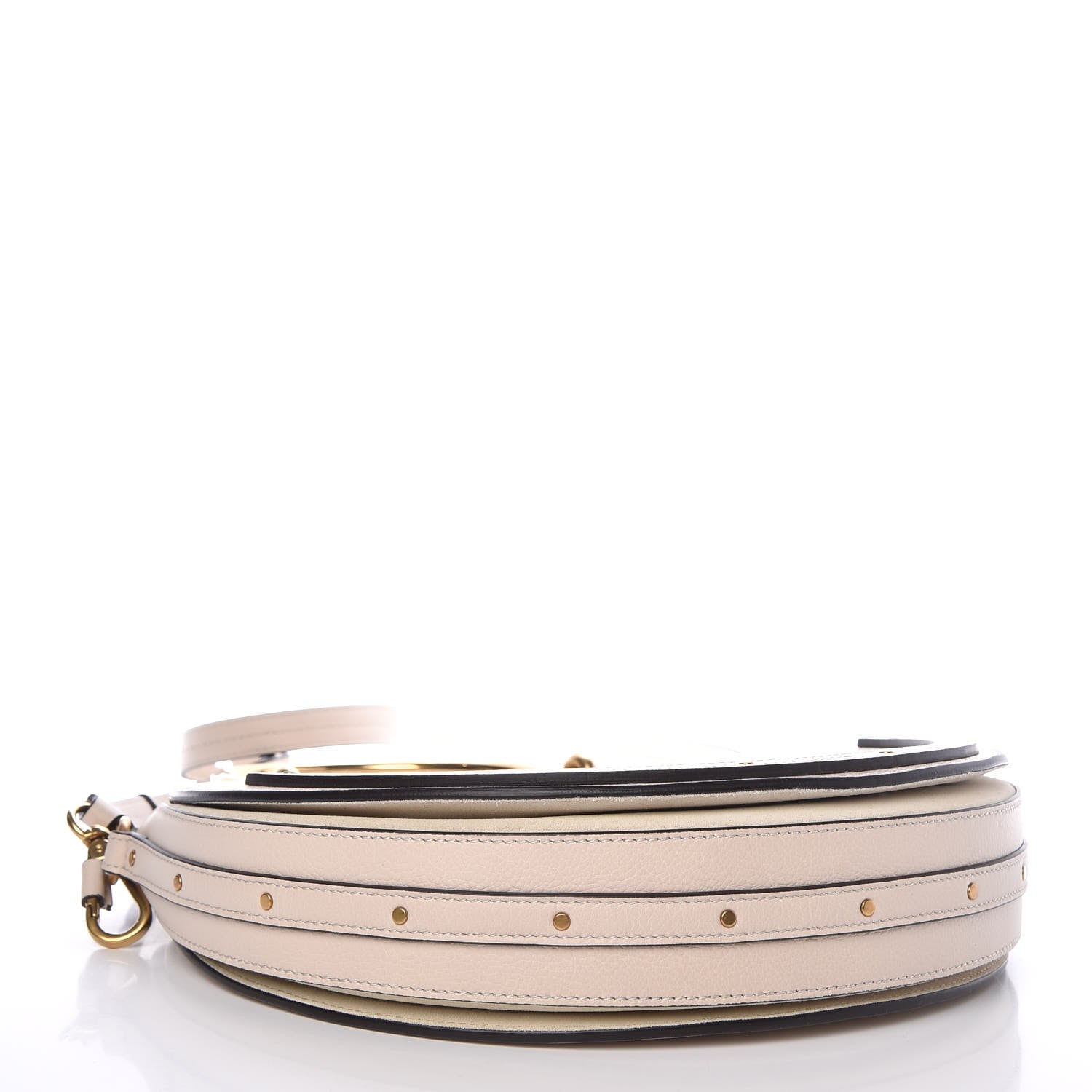 Chloe Goatskin Suede Medium Pixie Bag Abstract White 5 of 8