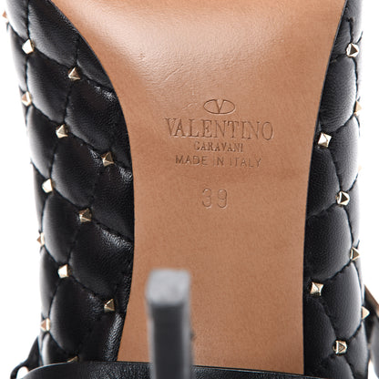 Valentino Garavani Nappa Rockstud Spike Mary Jane 105mm Pumps 39 Black 7 of 8
