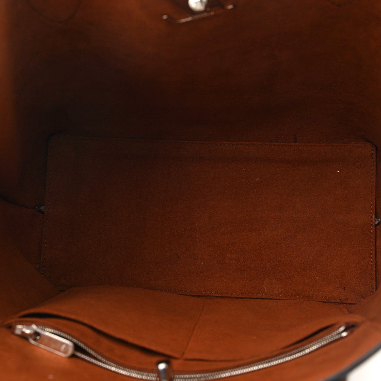 Louis Vuitton Calfskin Lockme Go Tote Vison 5 of 10
