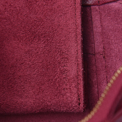 Celine Grained Calfskin Micro Belt Bag Plum 8 of 14