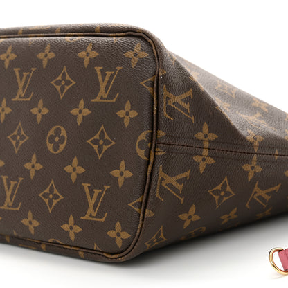 Louis Vuitton Monogram Articles de Voyage Ikat Neverfull MM Rose Velours 9 of 12