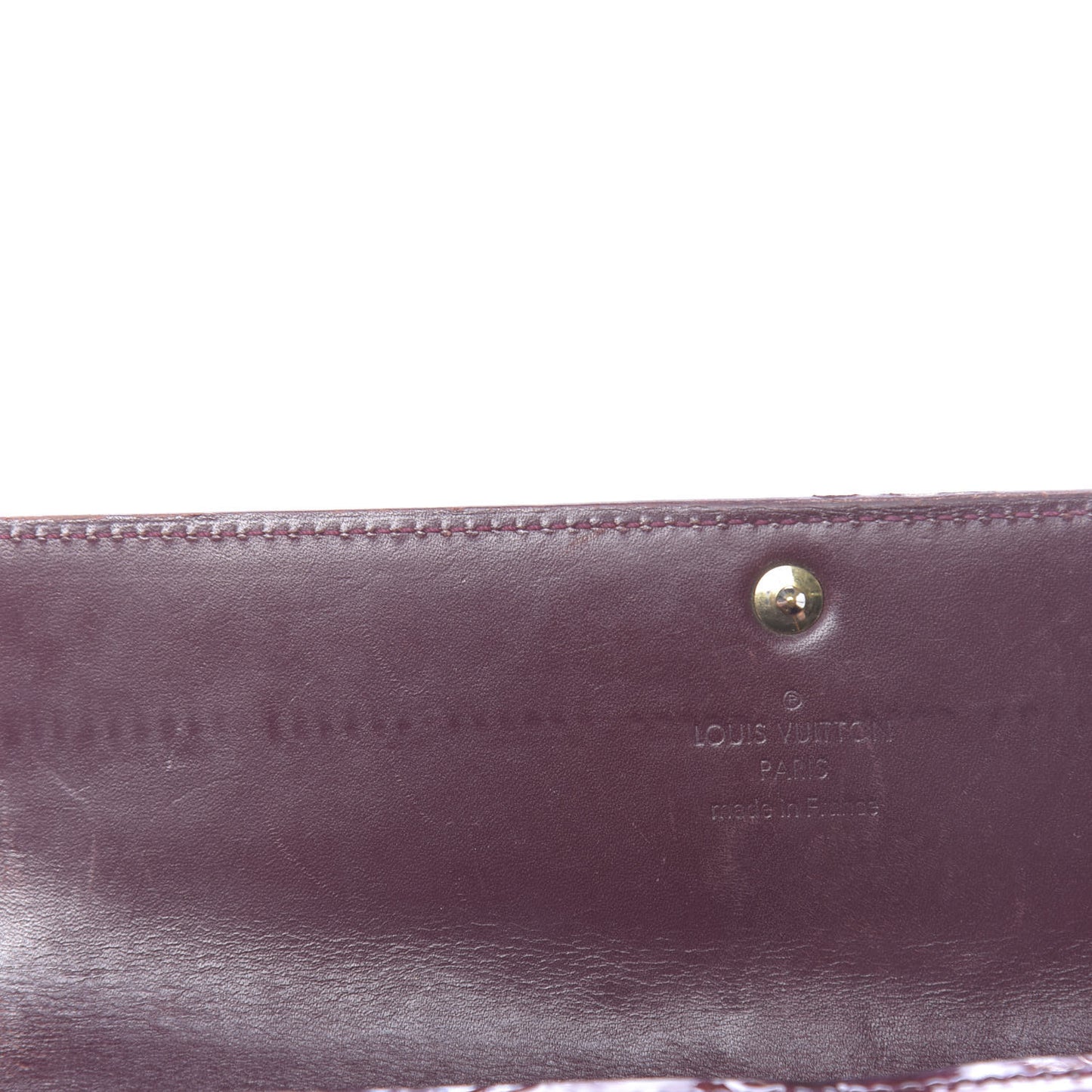 Vernis Sarah Wallet Rouge Fauviste