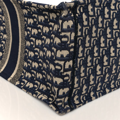 Christian Dior Oblique Large Book Tote Blue Multicolor 10 of 12