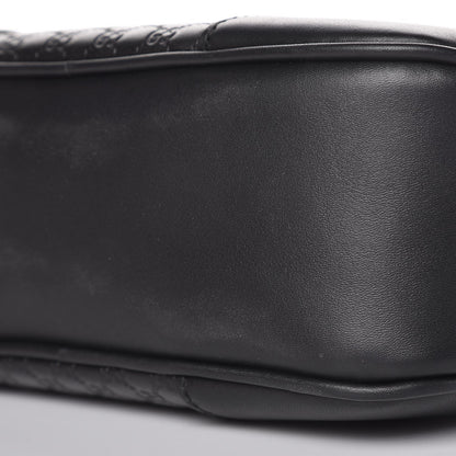 Gucci Microguccissima Mini Bree Messenger Bag Black 9 of 9