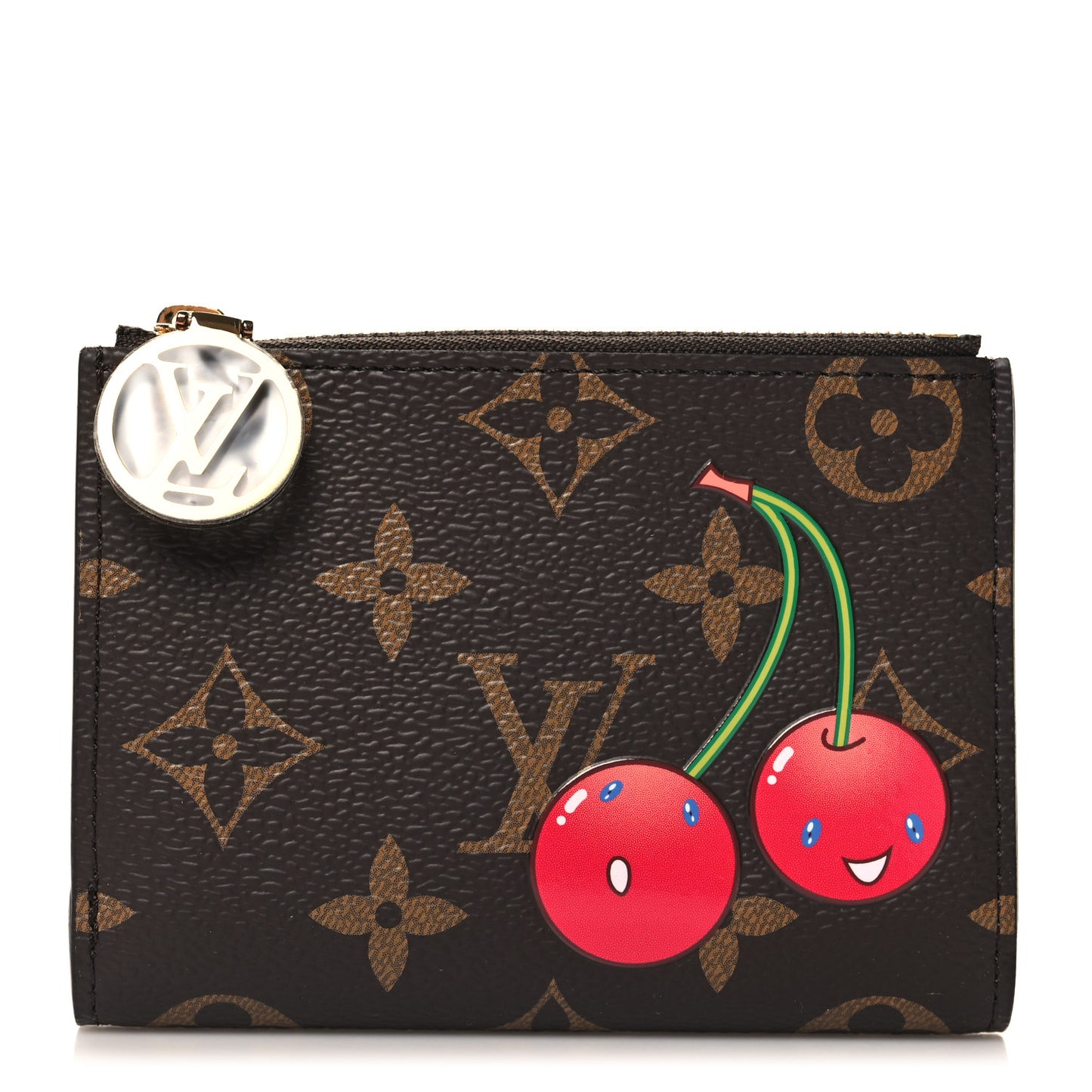 LV X TM Monogram Cerises Lisa Wallet