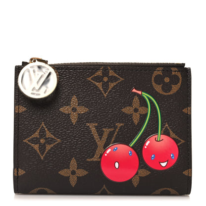 Louis Vuitton LV X TM Monogram Cerises Lisa Wallet 1 of 8