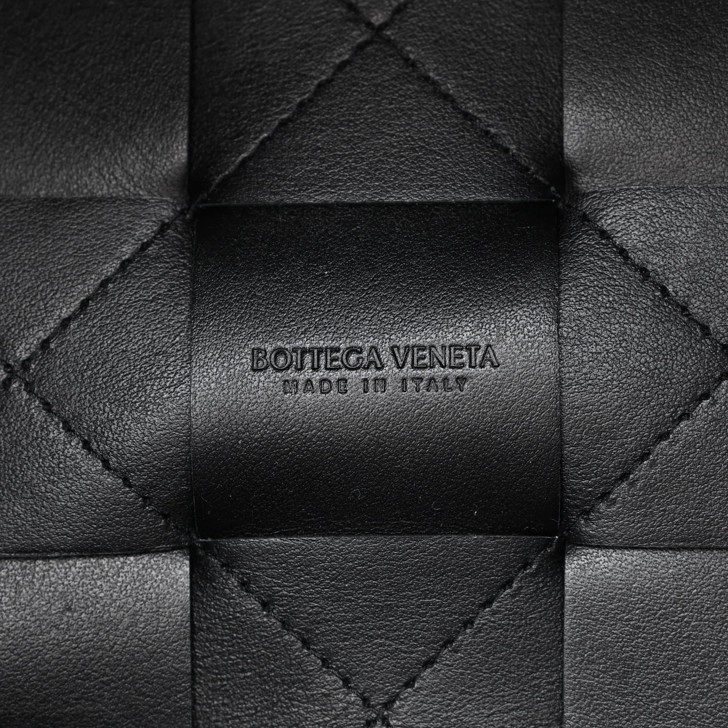 Bottega Veneta Nappa Maxi Intrecciato Small Cassette Bucket Bag Black 6 of 9
