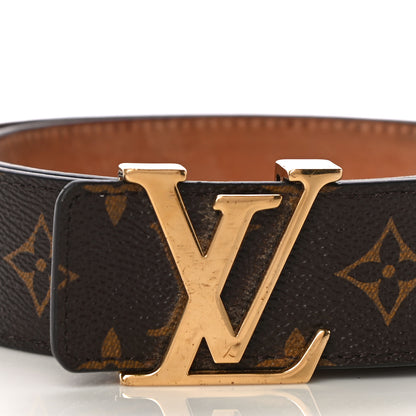 Louis Vuitton Monogram 40mm LV Initiales Belt 90 36 2 of 12