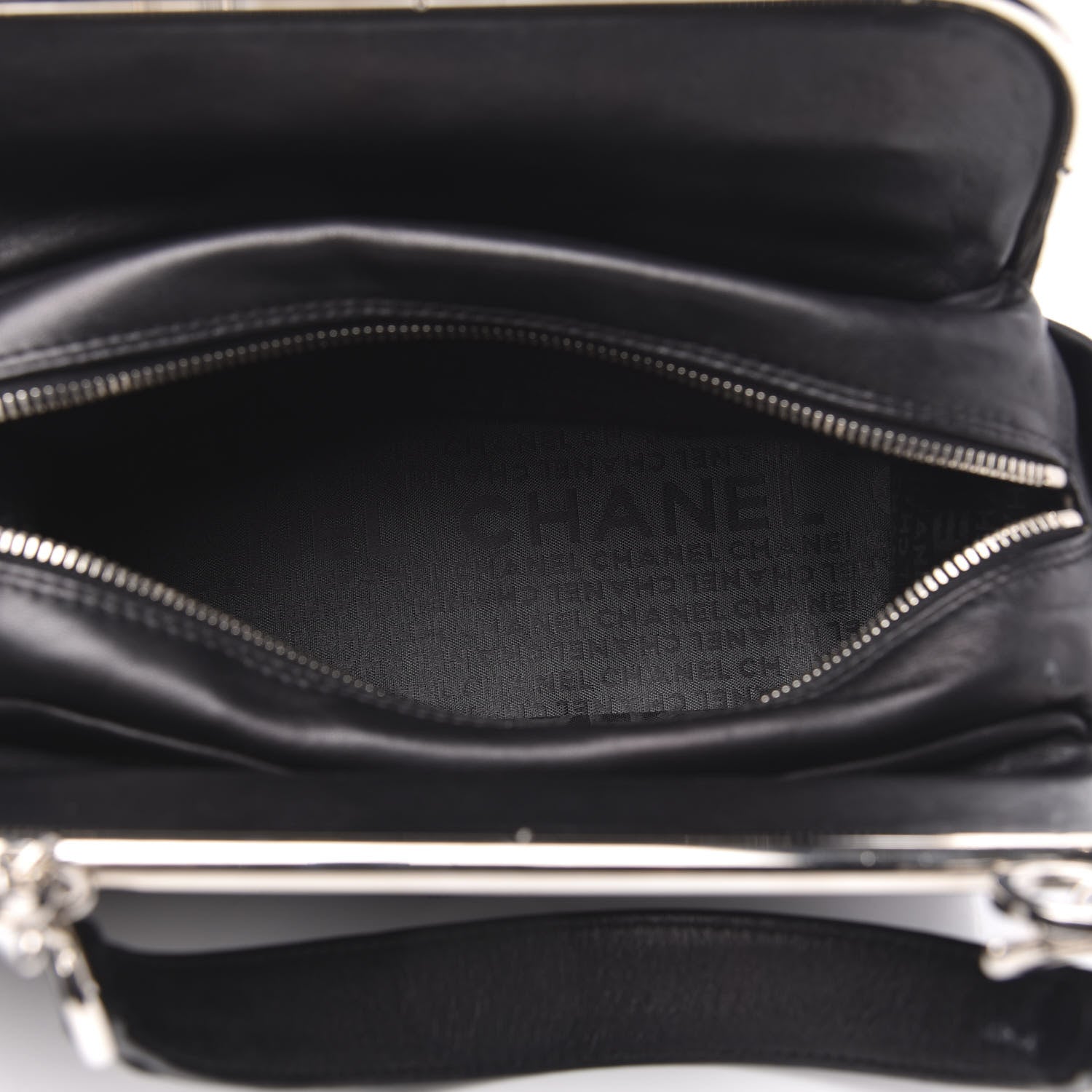 Chanel Lambskin Ultimate Soft Frame Bag Black 5 of 12