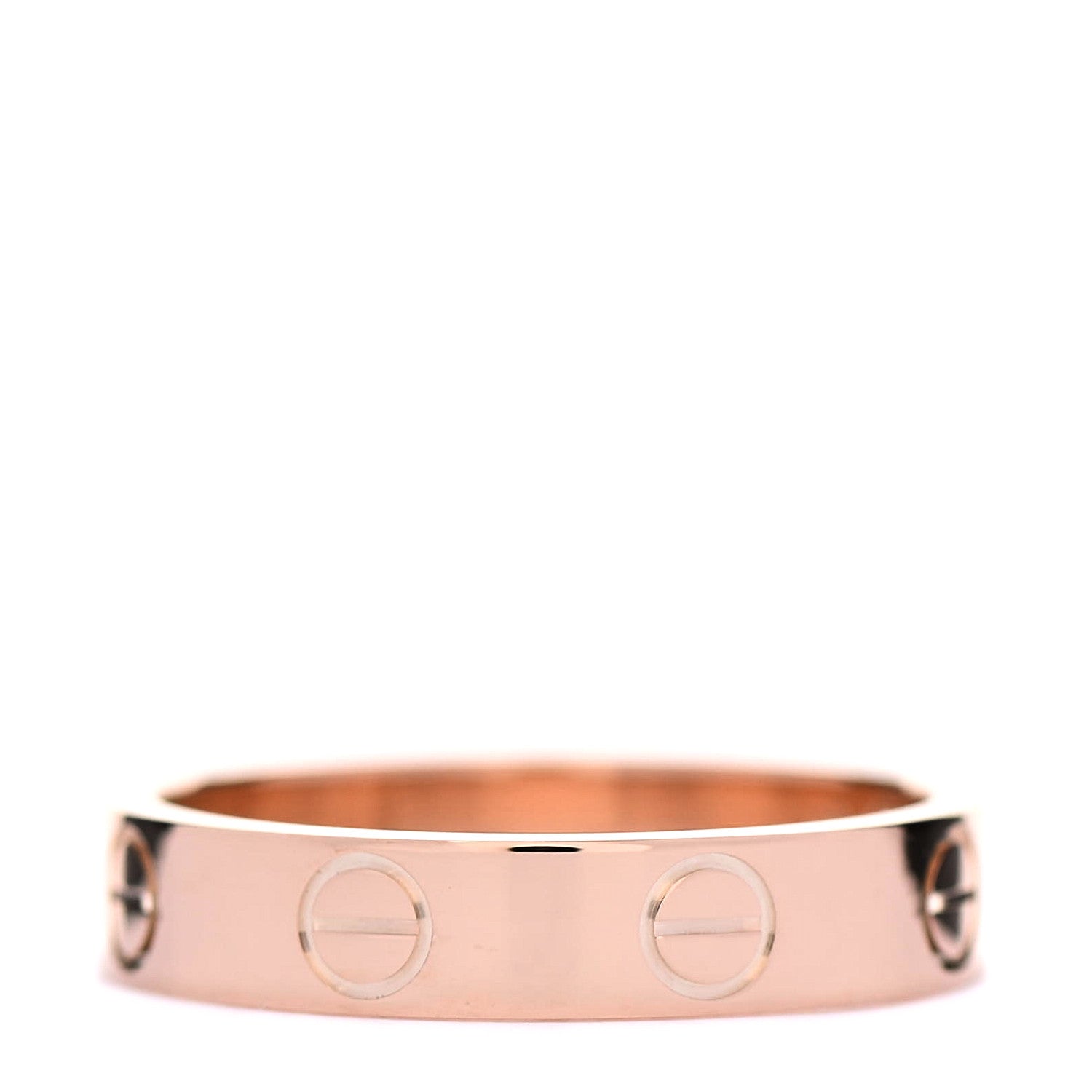 Cartier 18K Pink Gold 3.5mm LOVE Wedding Band Ring 49 4.75 5 of 8
