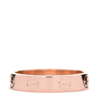 Cartier 18K Pink Gold 3.5mm LOVE Wedding Band Ring 49 4.75 5 of 8