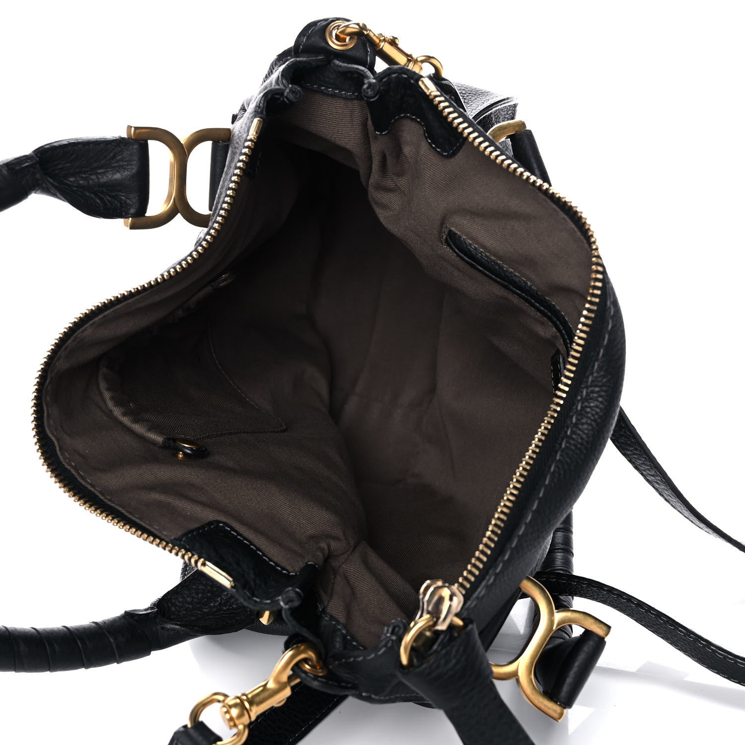 Chloe Calfskin Medium Marcie Satchel Black 5 of 10