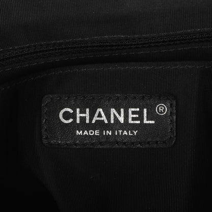Chanel Calfskin Chevron Quilted Small Urban Spirit Backpack Black 6 of 7