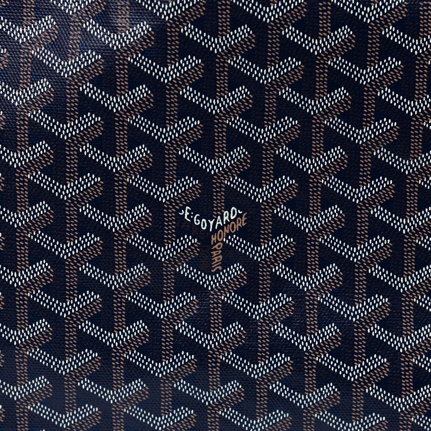 Goyard Goyardine Reversible Anjou GM Navy 7 of 11