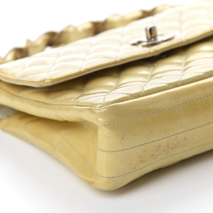 Chanel Patent Quilted Small Flap Beige 7 of 18