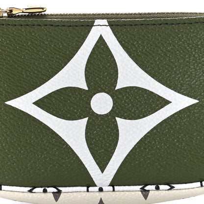Louis Vuitton Monogram Giant Micro Pochette Accessories Kaki White 8 of 9