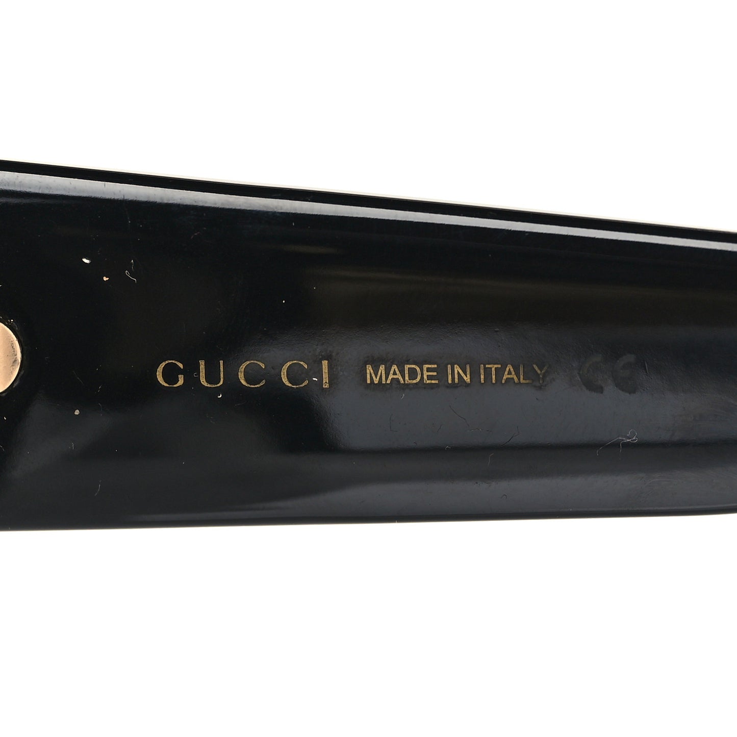 Acetate Square Frame Sunglasses GG0141SN Black