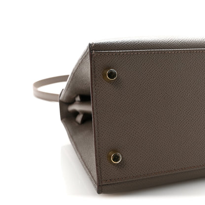 Hermes Epsom Kelly Sellier 28 Etain 9 of 10