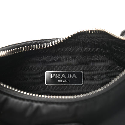 Prada Nylon Re-Edition 2005 Shoulder Bag Black 6 of 10