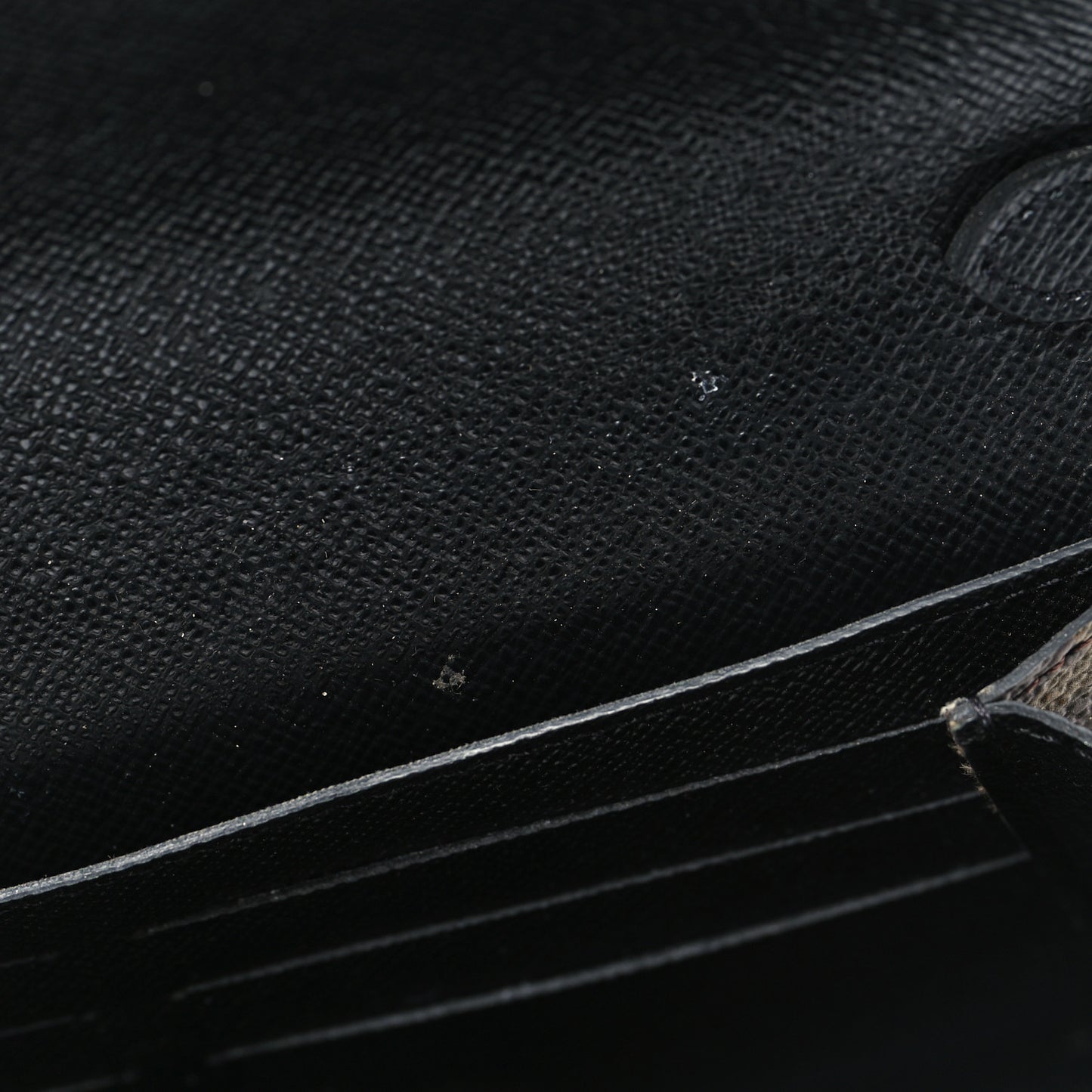Monogram Kabuki Chain Wallet Black