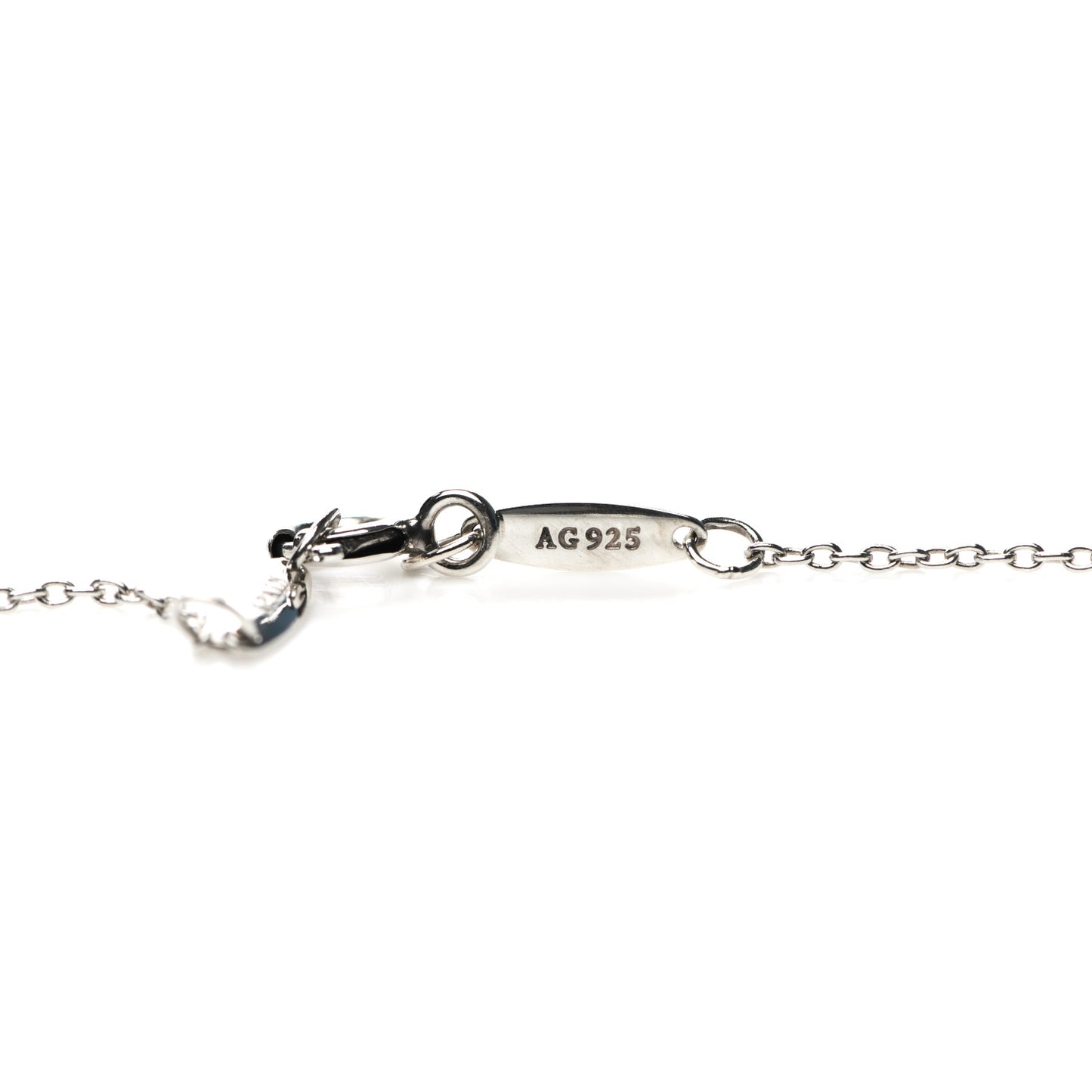 Sterling Silver 14mm Elsa Peretti Cross Pendant Necklace