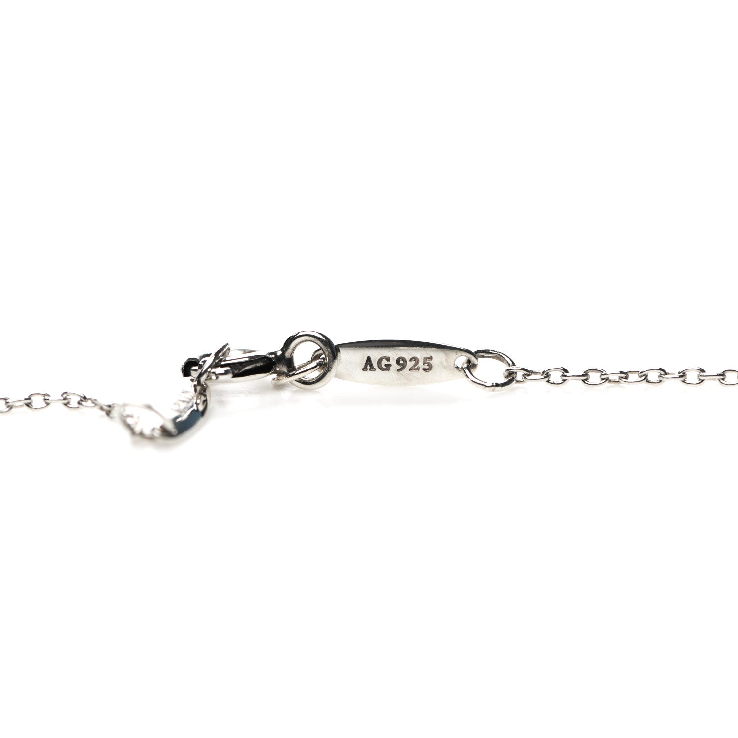 Tiffany Sterling Silver 14mm Elsa Peretti Cross Pendant Necklace 7 of 7