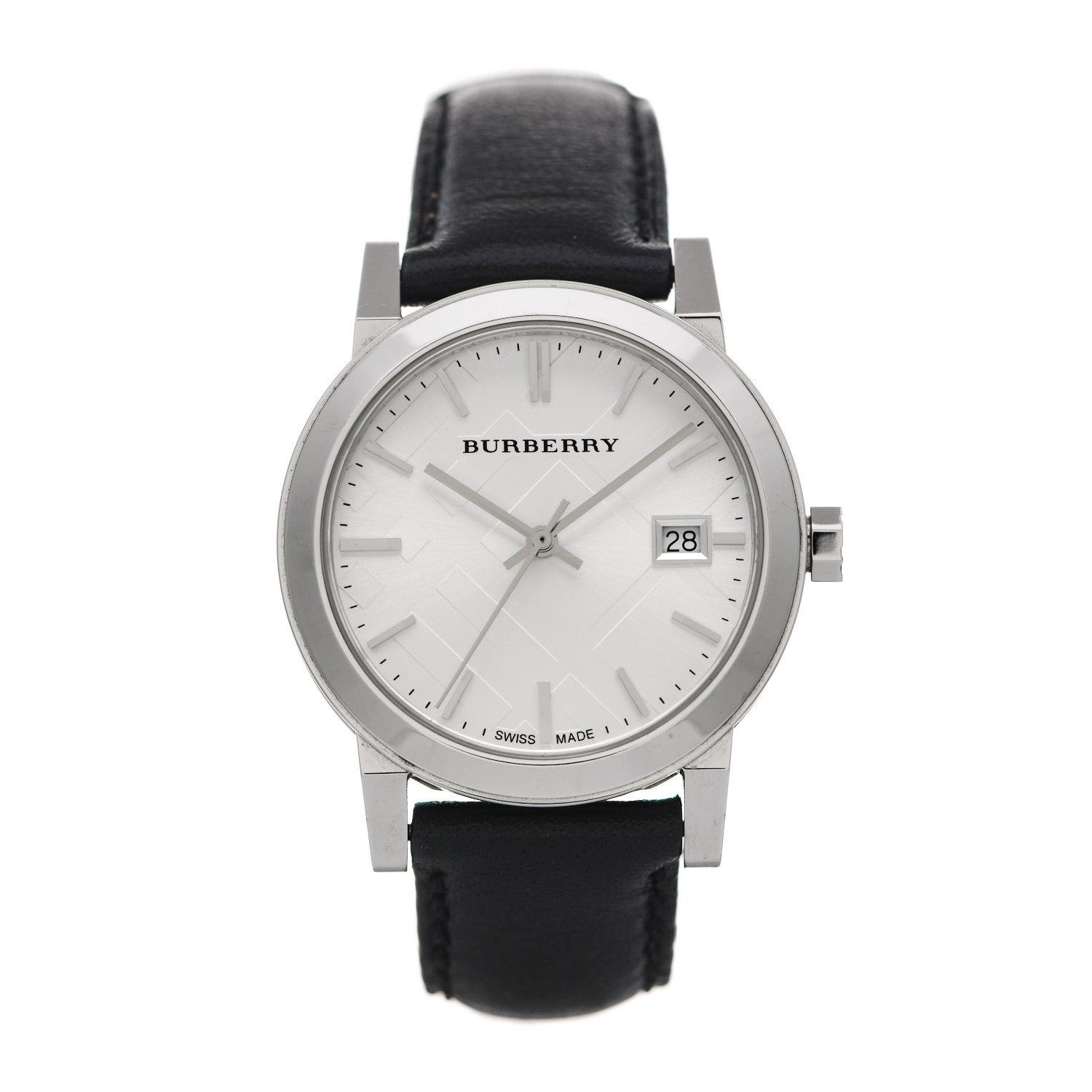 Burberry Stainless Steel Calfskin 38mm Heritage Quartz Watch BU9106 1 of 4