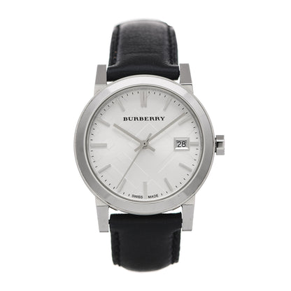 Burberry Stainless Steel Calfskin 38mm Heritage Quartz Watch BU9106 1 of 4