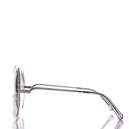 Chloe Oversize Round Carlina Oversized Round Sunglasses CE114S Gold Light Grey 3 of 6
