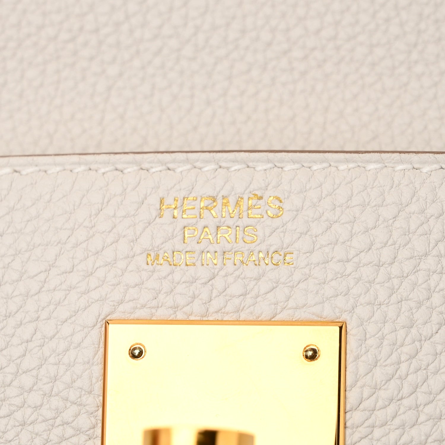 Hermes Togo Kelly Retourne 32 Gris Pale 6 of 11